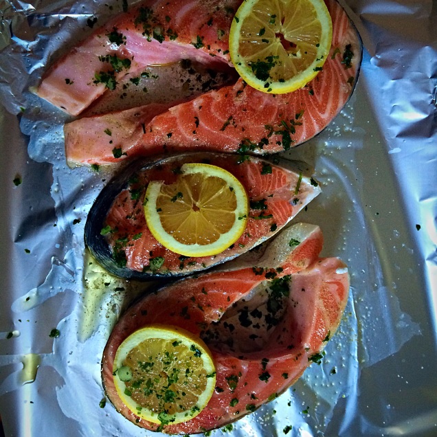 Homemade Grilled Salmon